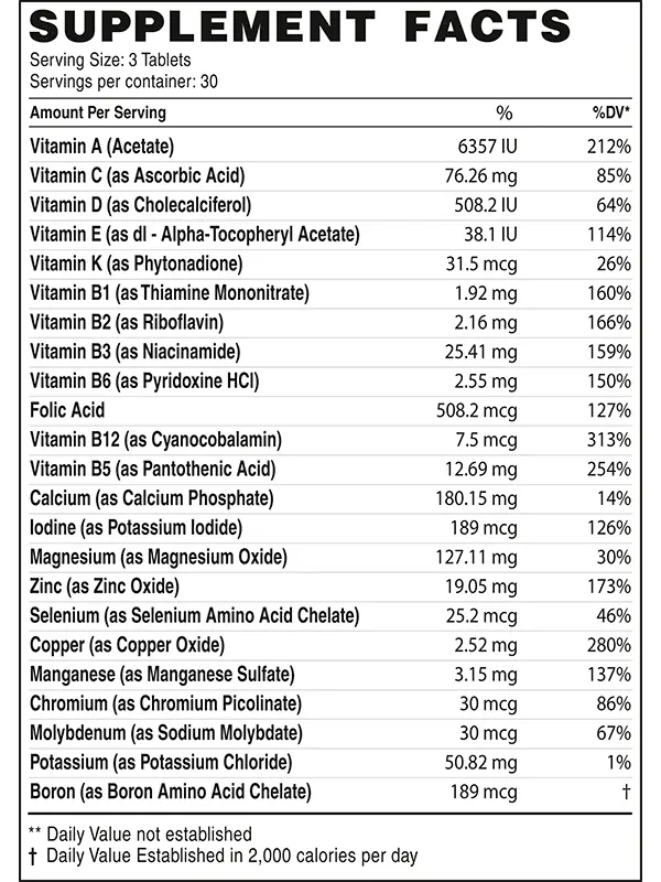 multivitamÍnico multivitamÍnico