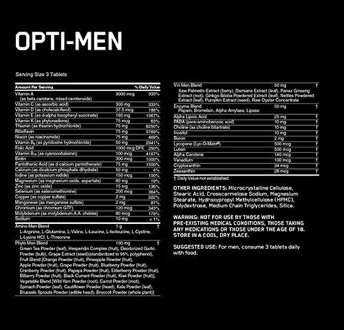 opti men 150 caps opti men 150 caps